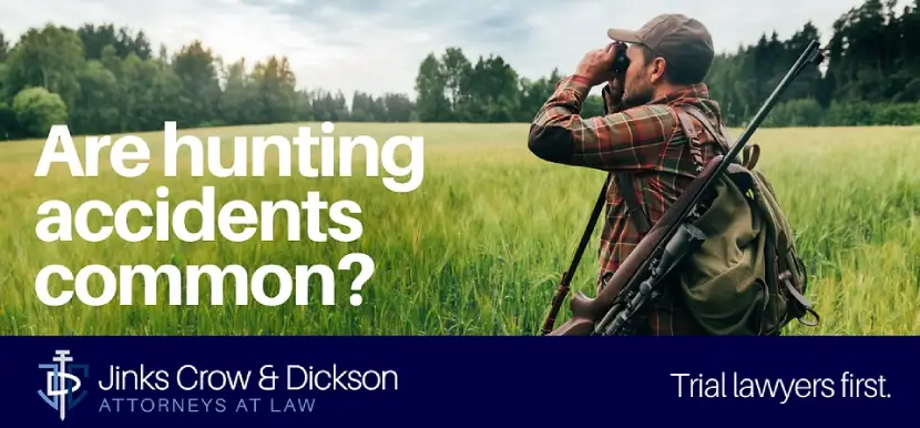 Are hunting accidents common?