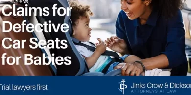 Claims for Defective Car Seats for Babies