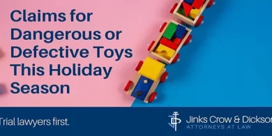 Claims for Dangerous or Defective Toys This Holiday Season