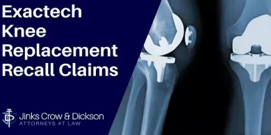 Exactech Knee Replacement Recall Claims