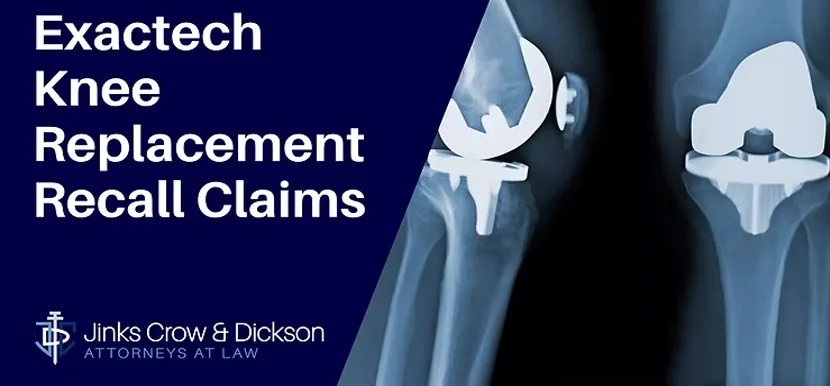 Exactech Knee Replacement Recall Claims