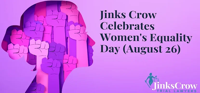 Jinks Crow Celebrates Women’s Equality Day (August 26)