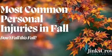 Most Common Personal Injuries in Fall